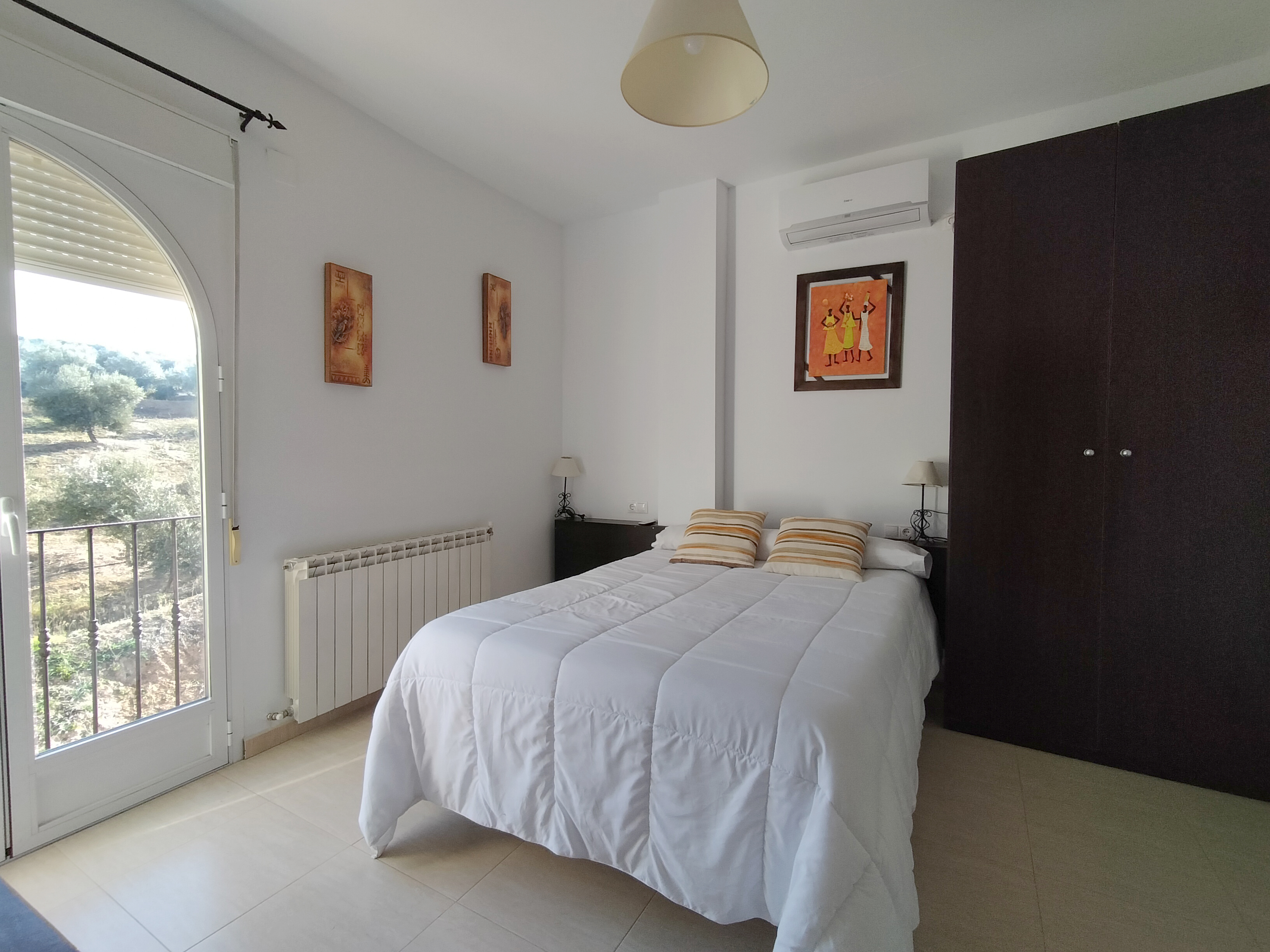 Dormitorio principal del dúplex